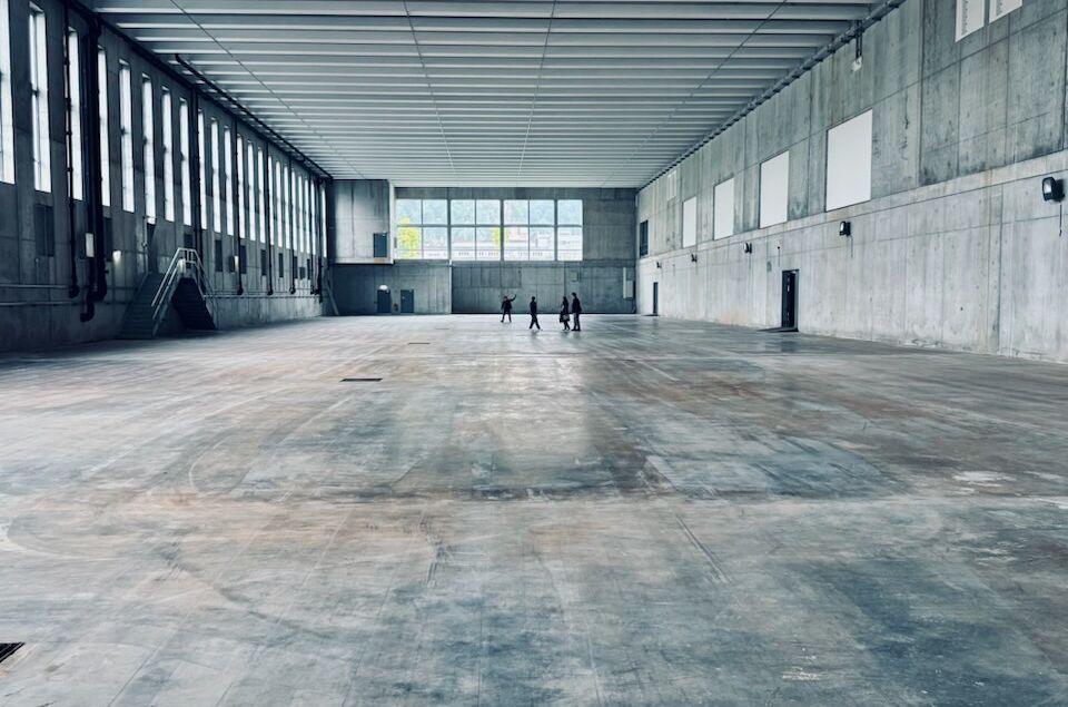 Neue Halle der Firma Collini